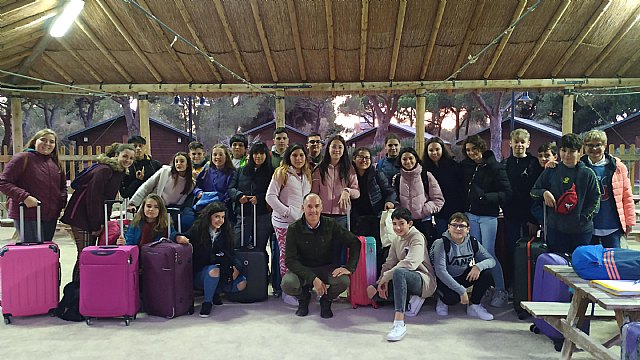 El IES Juan de la Cierva participó en el Programa de Rutas científicas, artísticas y literarias de inmersión lingüística en inglés
