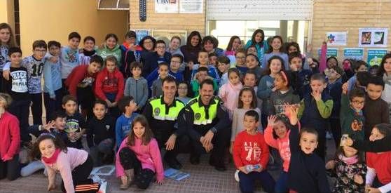Un total de 330 escolares del CEIP 'Tierno Galván' participaron la semana pasada en el programa de Educación Vial