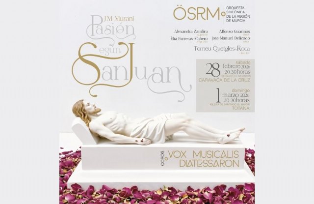 Totana acoge el estreno de 'La Pasión según San Juan' de Juan Miguel Murani