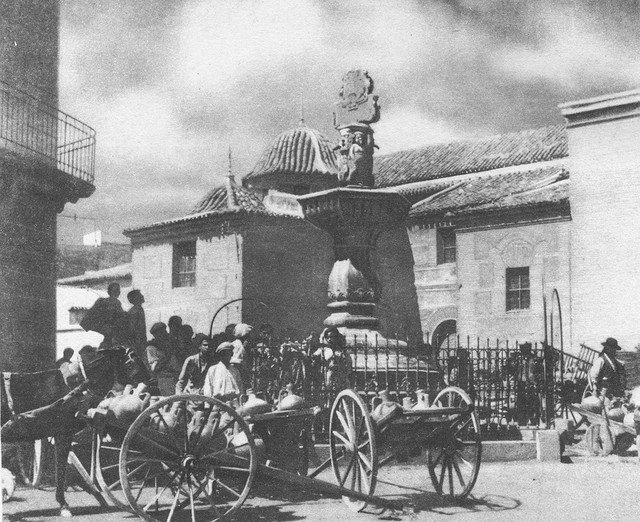 Hoy 25 de marzo de 2019 se cumplen 266 años de la bendición de la fuente de la Plaza