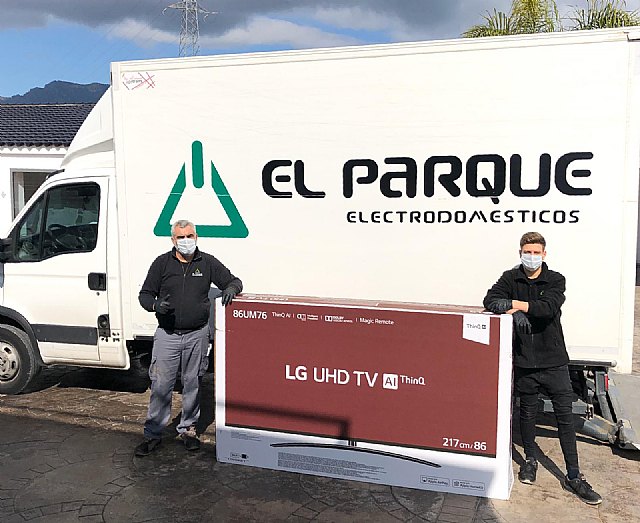 El servicio técnico y reparto a domicilio de El Parque Electrodomésticos sigue funcionando