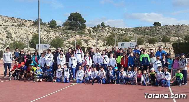 III encuentro Interclub escuela de tenis Kuore contra escuela de tenis Huercal Overa