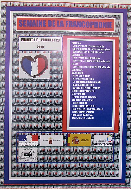El IES Prado Mayor celebró la 'Semana de la francofonía / Semaine de la francophonie'