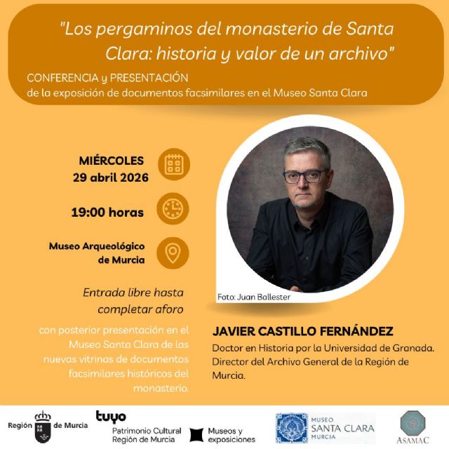 Una exposición mostrará en el Museo de Santa Clara documentos de la historia del monasterio desde la Edad Media y Moderna
