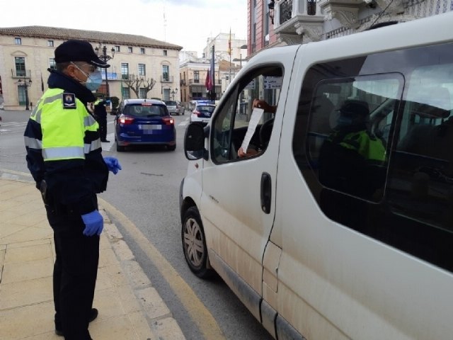 La Policía Local ha realizado 40 vigilancias de cuarentenas y averiguaciones de posibles cadenas de contagio desde que se inició la crisis sanitaria por COVID-19