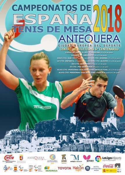 Tenis de mesa. Campeonatos de España