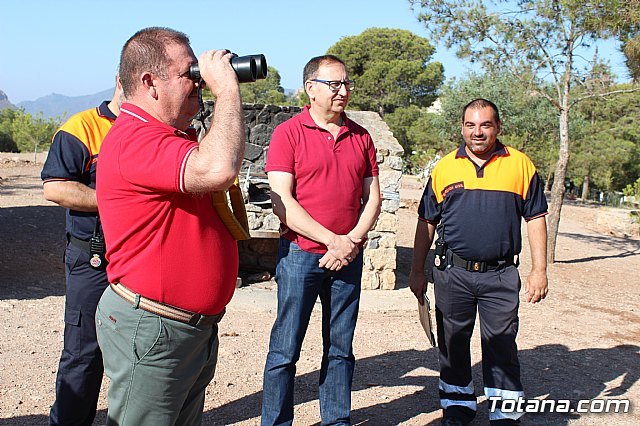 Unos 40 voluntarios de Protección Civil refuerzan las labores de vigilancia móvil y prevención contra incendios