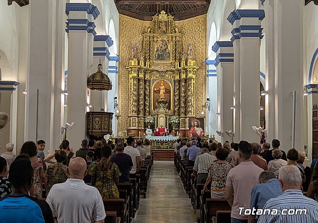 Totana celebra con fervor la festividad de su patrón, Santiago Apóstol, con una solemne Eucaristía y un concierto de la Coral de Santiago