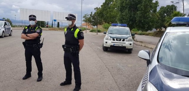 La Policía Local detiene durante el pasado fin de semana a cuatro personas por delitos contra la seguridad vial, y lesiones y amenazas de muerte con arma blanca
