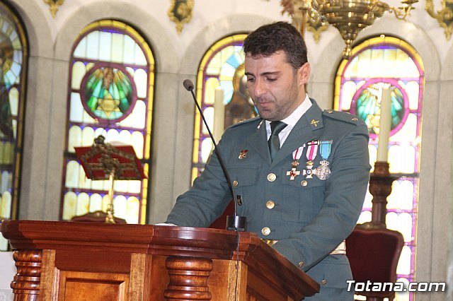 El Pleno acuerda reconocer la labor del teniente de la Guardia Civil, Bernardo Vivas, en agradecimiento a su labor durante la crisis sanitaria por el COVID-19