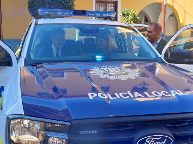 La Comunidad financia la compra de vehículos y un dron de vigilancia para reforzar la seguridad en Alcantarilla