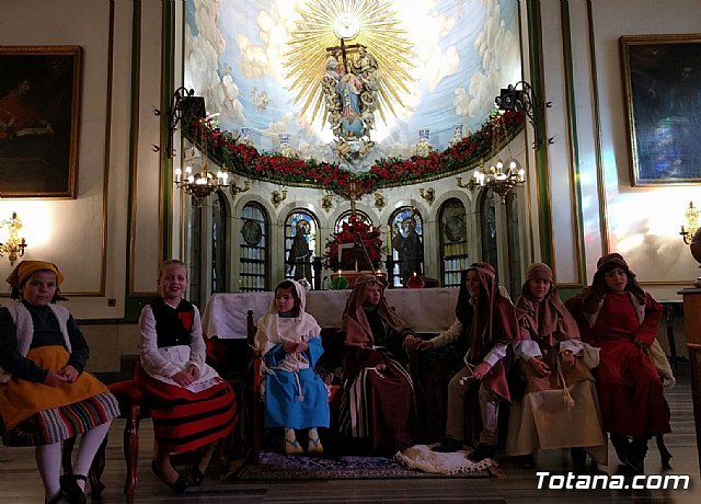 Belén viviente. Parroquia de las Tres Avemarías. Navidad 2017