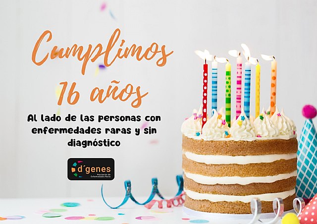 D´Genes cumple 16 años al lado de las personas que conviven con enfermedades raras