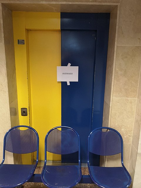 Ahora Totana califica de 'indignante' que el ascensor del Centro de Salud 'Totana Norte' lleve averiado desde el pasado mes de diciembre