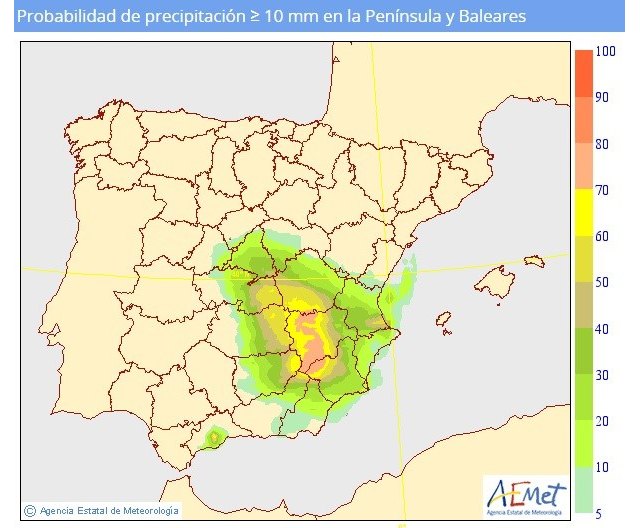 Un nuevo empeoramiento del tiempo nos traerá lluvia y frío