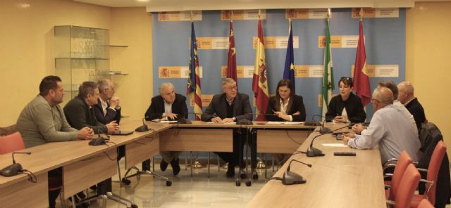 La CHS mantiene una reunión de trabajo con el Ayuntamiento de Bullas y la Comunidad de Regantes Llano del Sastre
