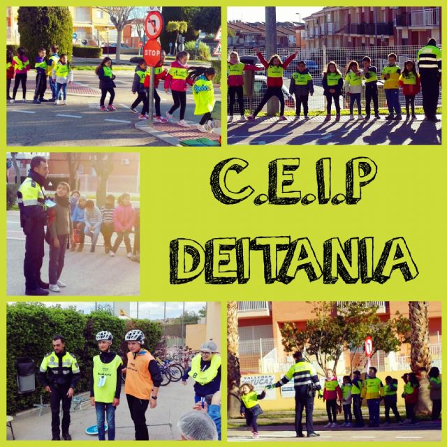 270 escolares del CEIP 'Comarcal-Deitania' participa en las sesiones formativas de la Escuela de Educación Vial de la Policía Local