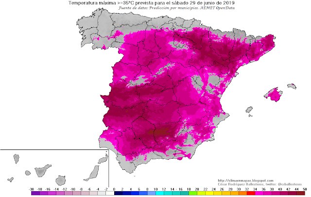 Protección Civil informa que la primera ola de calor del verano prevé que la entrada de aire proveniente de África haga que los termómetros superen los 40 grados hasta el próximo domingo