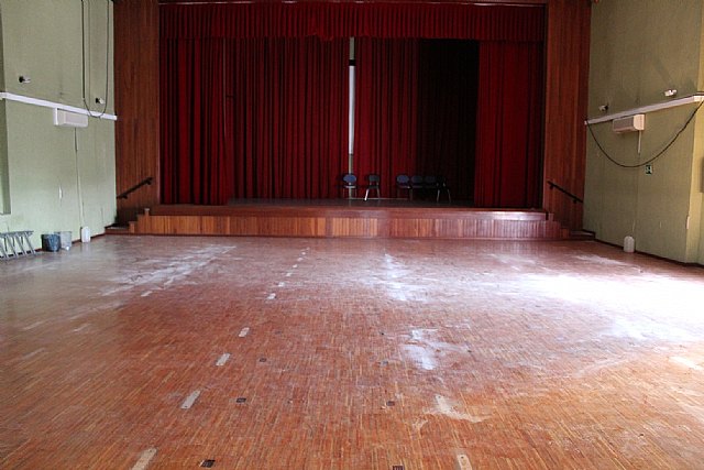 Las obras de rehabilitación del Teatro Ginés Rosa del Centro Sociocultural “La Cárcel” estarán finalizadas para finales de este año