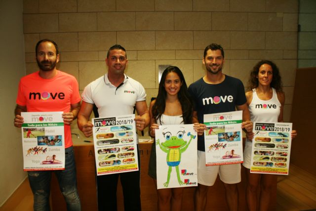 Se presenta el programa de actividades y servicios novedosos del Centro de Deporte, Salud y Ocio 'MOVE' para la nueva temporada 2018/19
