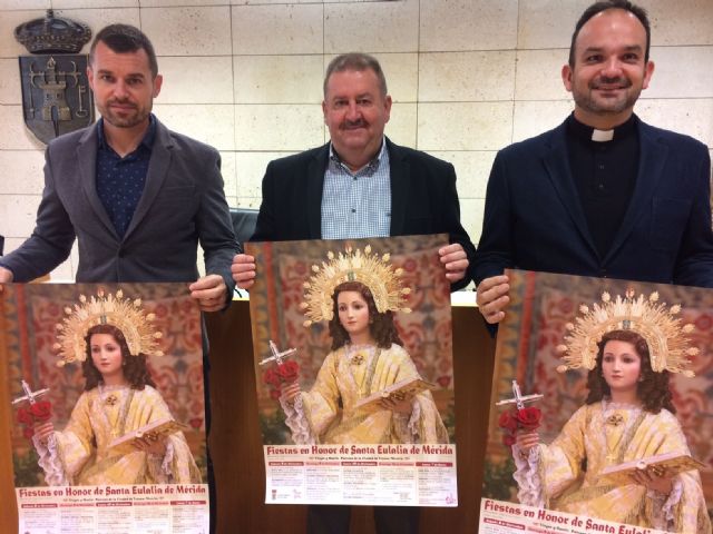 Se presenta el programa de actos religiosos de las fiestas patronales de Santa Eulalia 2018