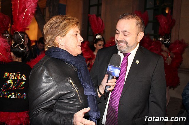 La Federación de Peñas del Carnaval, por medio de su presidente, da las gracias a Totana y visitantes