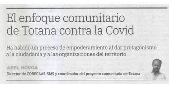 Un interesante y certero artículo del Doctor Abel Novoa que publica hoy el diario La Verdad