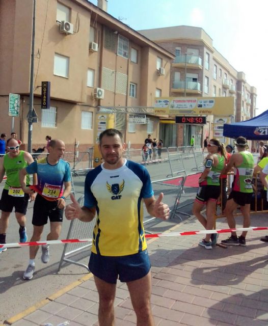 Atletas del CAT participaron en el III Trail de Sierro y en la VII Carrera Villa de Alguazas