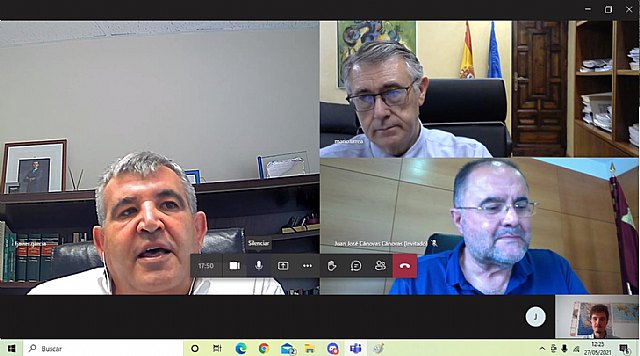 Reunión con CHS.: Mejoras en urbanismo e inversiones para Totana