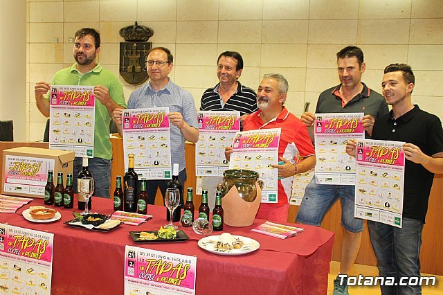 Hoy comienza la IX Ruta de las Tapas, el Cóctel y Postres de Totana
