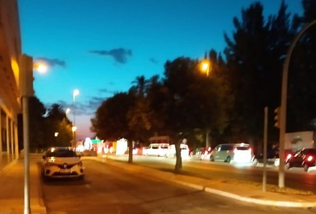El PP denuncia que las colas para salir de Totana llegan hasta el Tumar