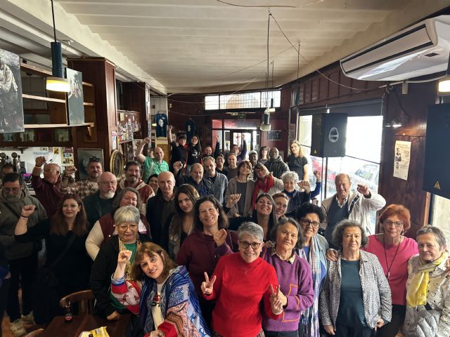 Podemos llena Murcia de solidaridad con Serigne Mbayé en un acto con colectivos antirracistas