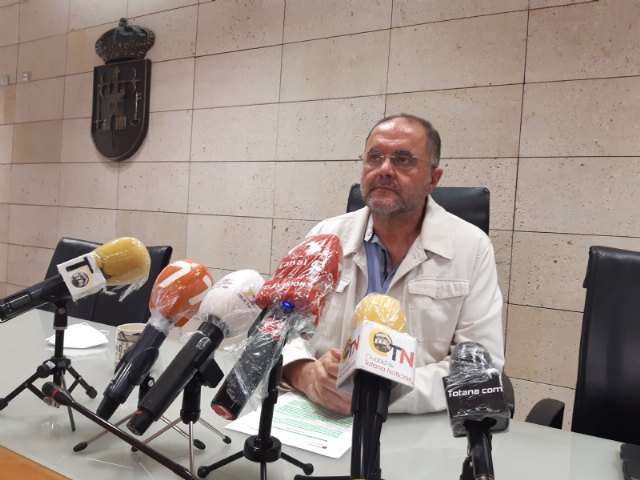 La Comunidad Autónoma solicitará mañana al Ministerio de Sanidad que Totana pase a fase 2 tras la evolución favorable del rebrote de contagios registrado hace dos semanas