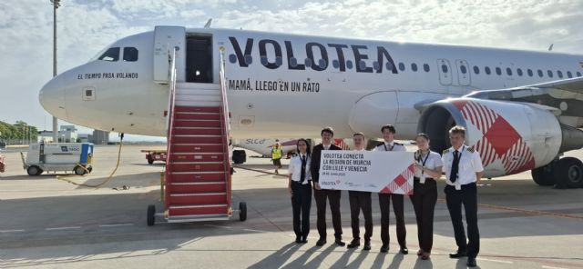 Murcia estrena las nuevas conexiones con Lille y Venecia, que estarán activas hasta el 6 de septiembre