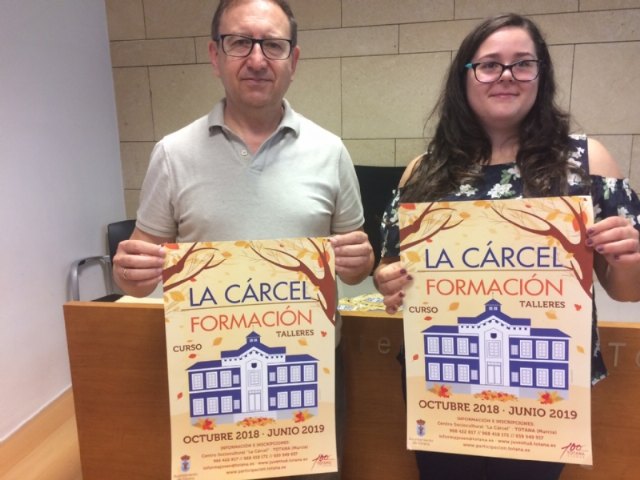 Cerca de una veintena de talleres, cursos y charlas se ofertan dentro de “La Cárcel Formación”, desde octubre a junio del 2019