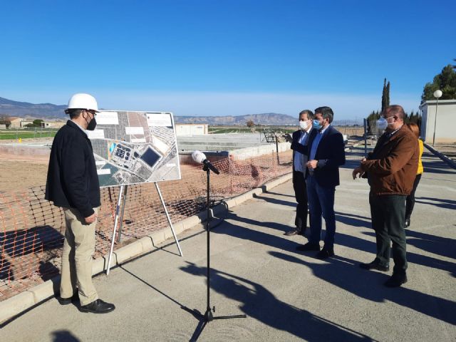 Avanza la construcción del tanque de tormentas y laminación de caudales de Totana con una inversión superior al millón y medio