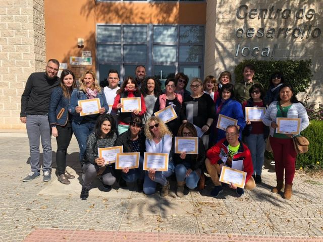 Dieciocho personas han participado en el Curso de Formación para la Atención a Personas Dependientes