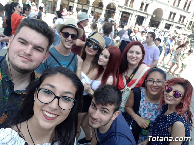 Un grupo de alumnos del IES «Prado Mayor» están en Rímini (Italia) como parte del proyecto ERASMUS +