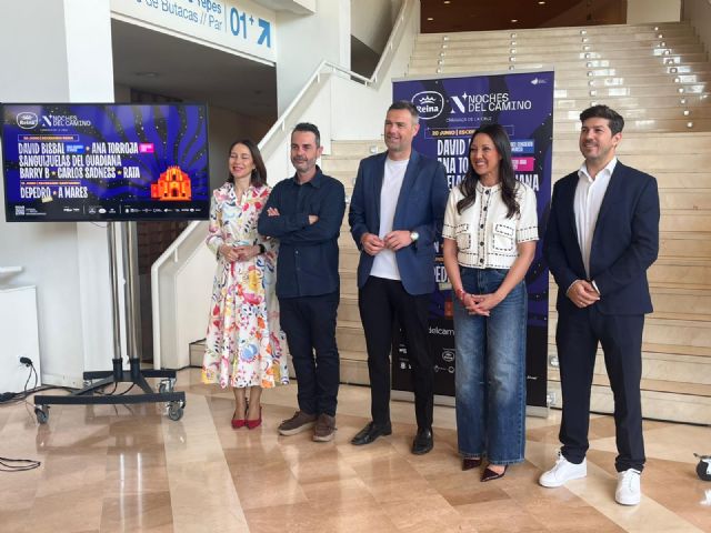 Ana Torroja, David Bisbal y Sanguijuelas del Guadiana encabezan el cartel de la tercera edición de ´Noches del Camino´