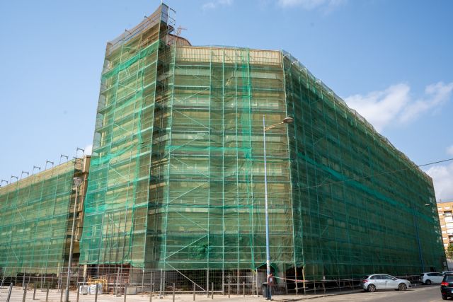 La Asamblea Regional de Murcia inicia las obras de demolición de la antigua residencia universitaria Alberto Colao