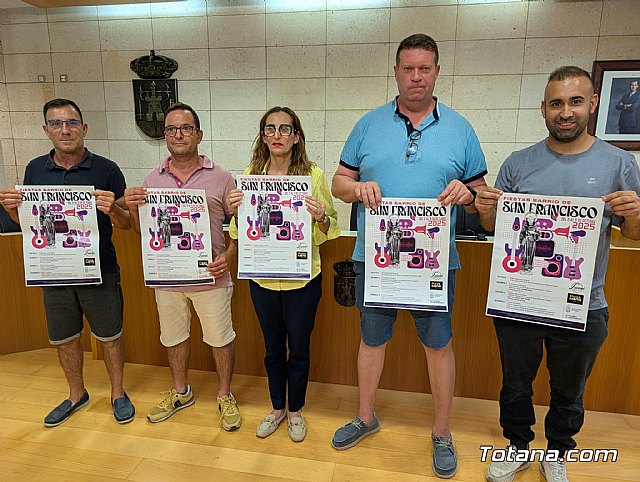 Las Fiestas del barrio de San Francisco ponen el broche final al verano en Totana del 2 al 5 de octubre