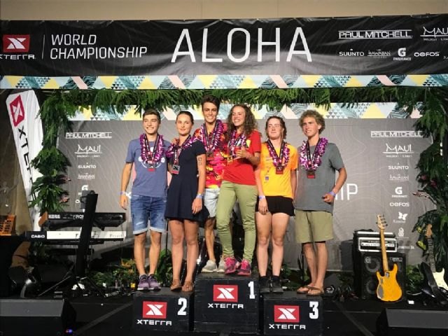 El joven totanero Sergio Baxter, Campeón del Mundo de Xterra