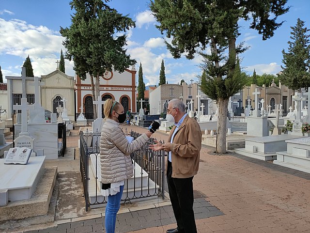 Descubre los detalles e historia del Cementerio de Totana de la mano de Juan Cánovas Mulero