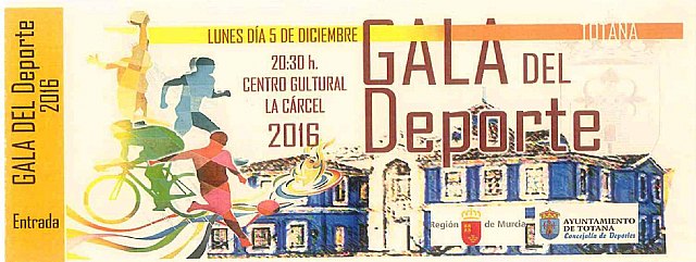 Mañana miércoles finaliza el plazo para retirar las invitaciones de la GALA DEL DEPORTE