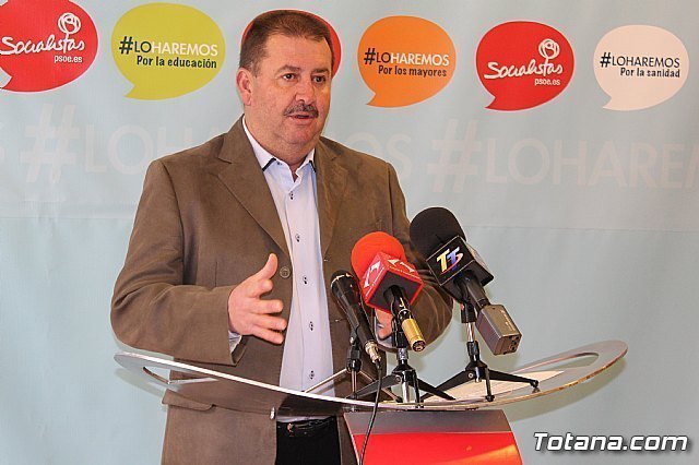 El Grupo Municipal Socialista agradece a los cuatro grupos de la Asamblea Regional el apoyo al municipio de Totana en los presupuestos regionales