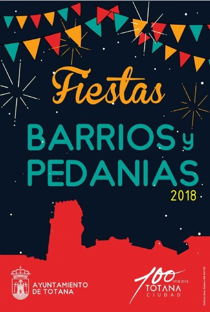 El calendario de fiestas en barrios y pedanías se prolongará desde principios de junio hasta comienzos del próximo mes de octubre