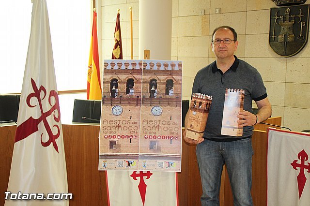 Se presenta el programa de las Fiestas de Santiago Totana 2016