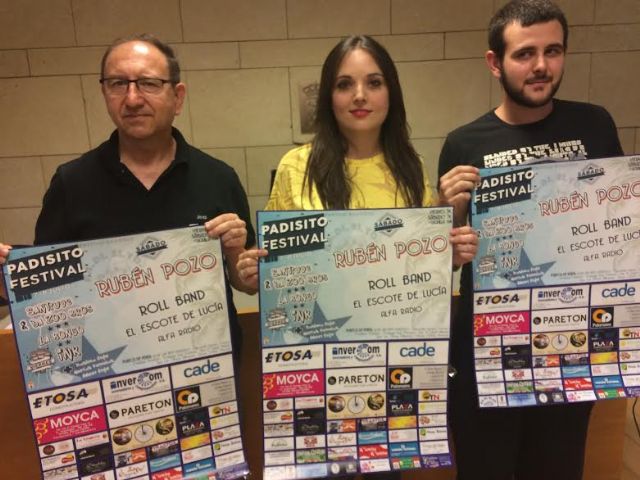El 'VI Padisito Festival' tendrá lugar los días 7 y 8 de julio en el auditorio del parque municipal 'Marcos Ortiz' con un atractivo cartel de grupos musicales