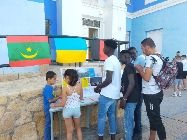 Autoridades municipales asisten a los actos organizados por la Fundación Cepaim, con motivo del Día Mundial de las Personas Refugiadas