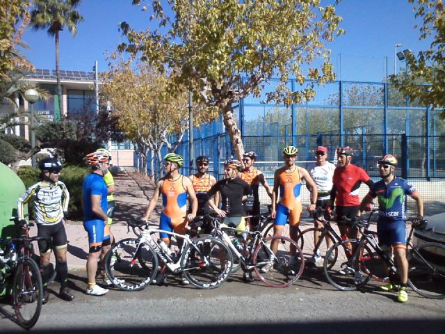 El club Totana Triathlón celebró hoy su II quedada del año